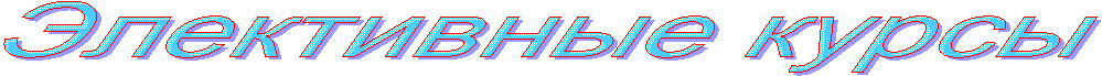 Элективные курсы